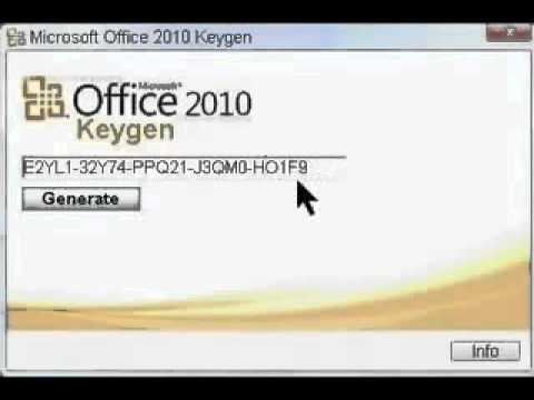 Microsoft office product key 2010 generator